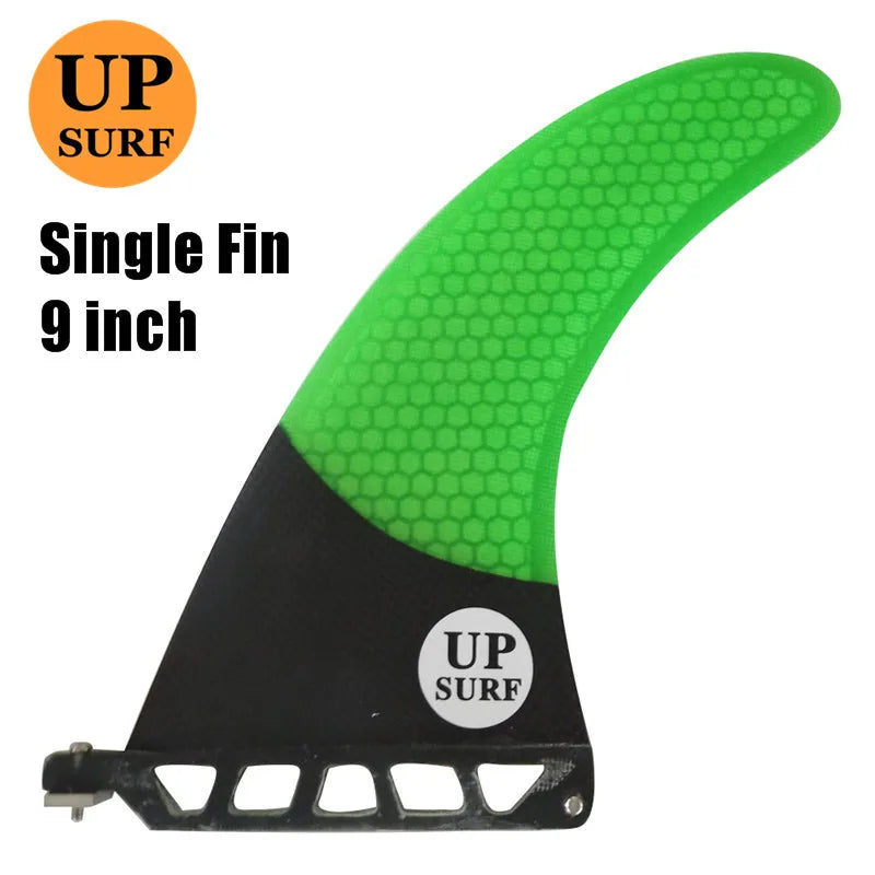 Single Fiberglass Surfboard Center Fin
