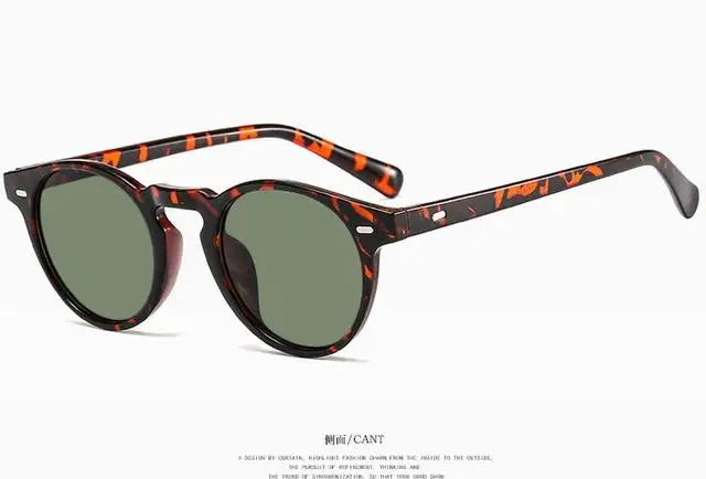 Round Vintage Sunglasses — UV400