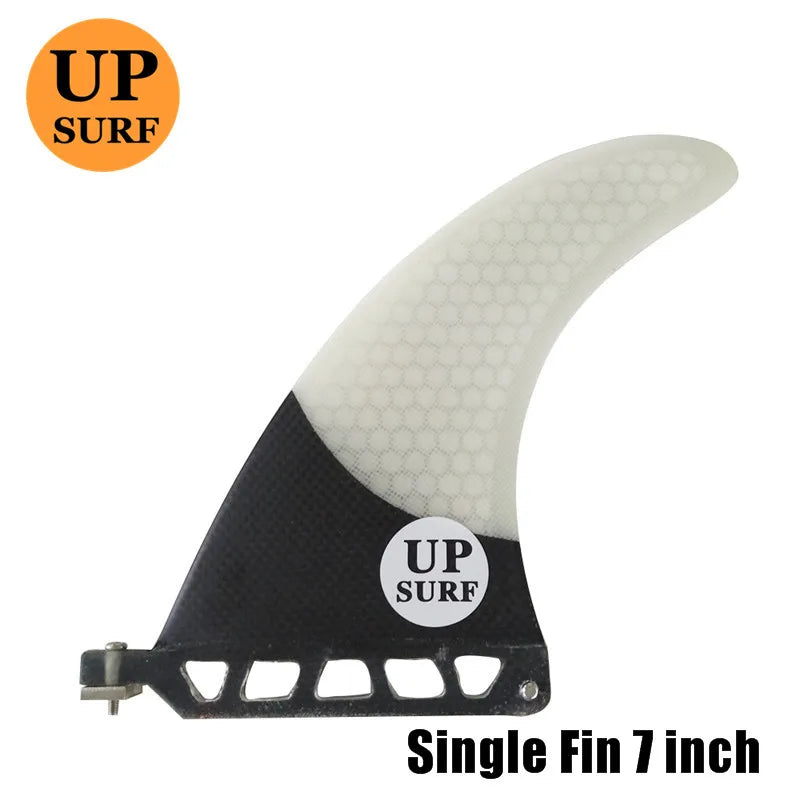 Single Fiberglass Surfboard Center Fin