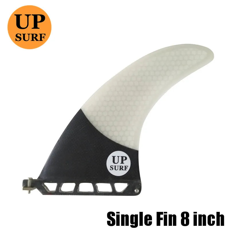 Single Fiberglass Surfboard Center Fin