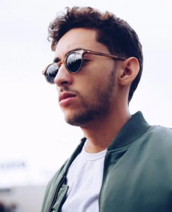Round Vintage Sunglasses — UV400