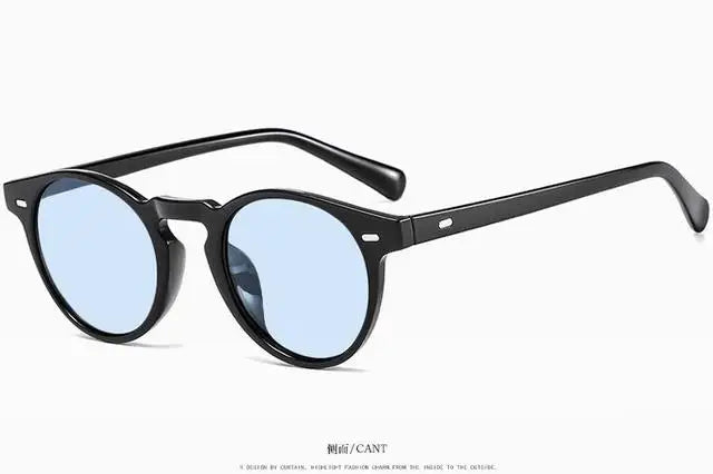 Round Vintage Sunglasses — UV400