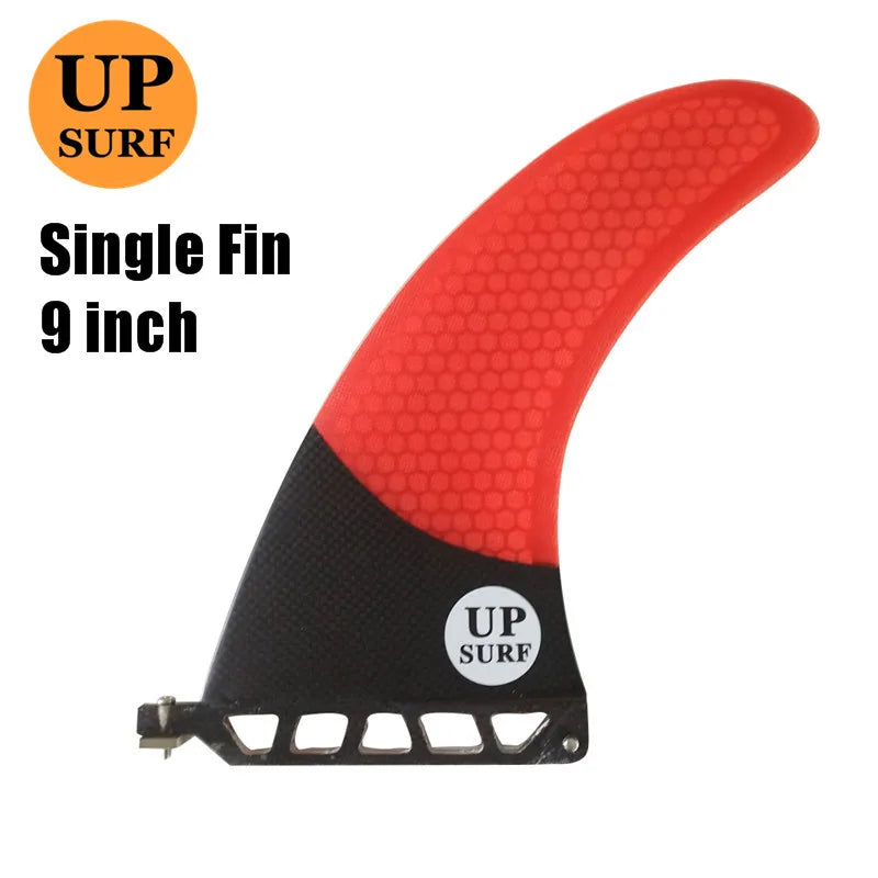 Single Fiberglass Surfboard Center Fin