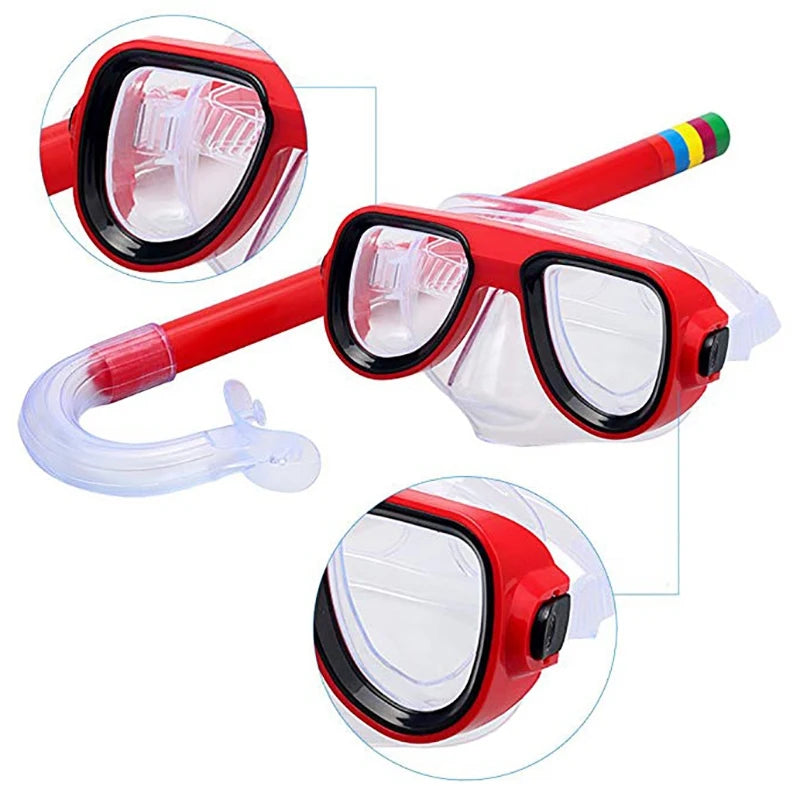 Kids Snorkel Mask & Dry Snorkel Set