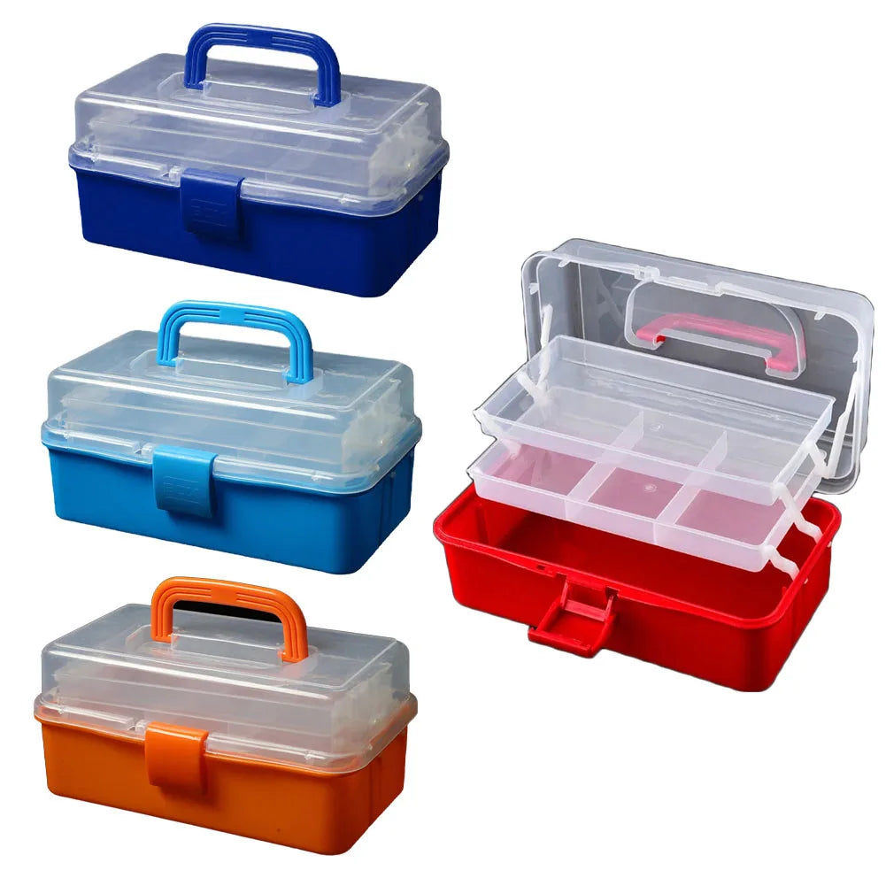 3-Layer Cantilever Fishing Tackle Box