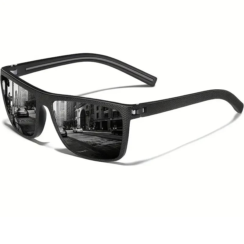Square Polarized Sunglasses — Lightweight Frame
