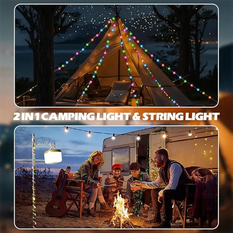Waterproof USB String Lights — Camping & Outdoor