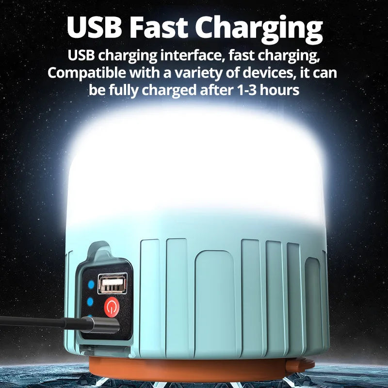 Rechargeable LED Camping Lantern & Flashlight