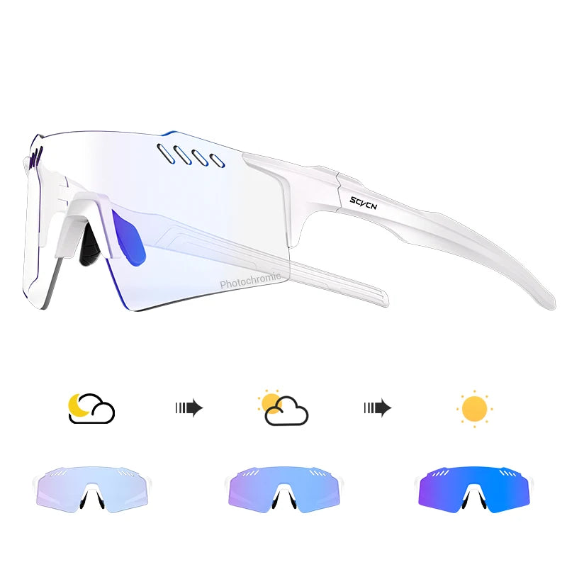 Photochromic MTB Cycling Glasses — UV400
