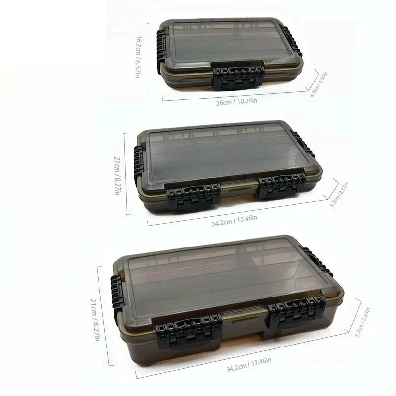 Large Waterproof Fishing Tackle & Bait Box