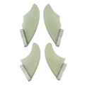 Surfboard Double Fin Set — Black & White