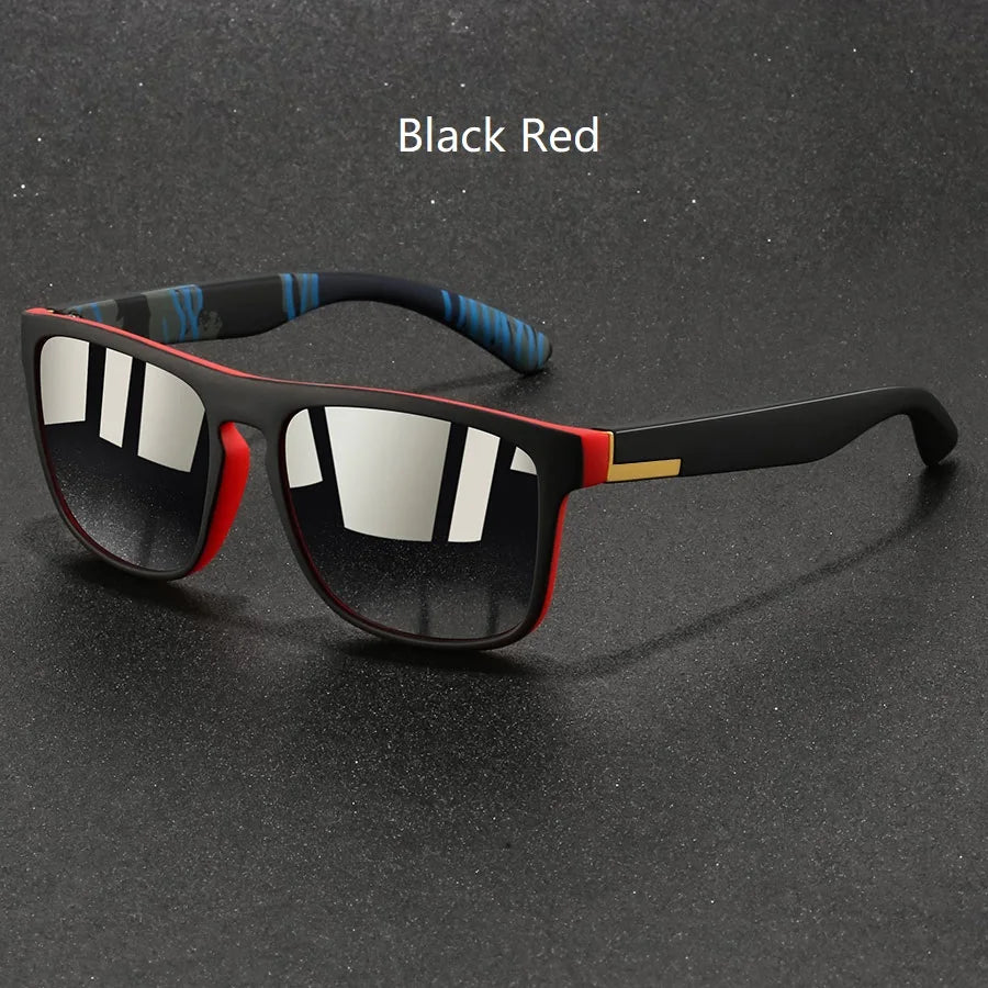 Vintage Square Anti-Glare Sunglasses — UV400