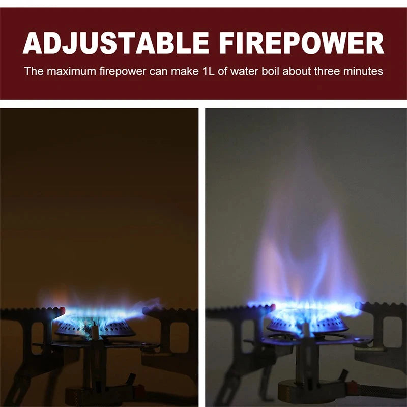 Portable Folding Camp Gas Stove — 3500W
