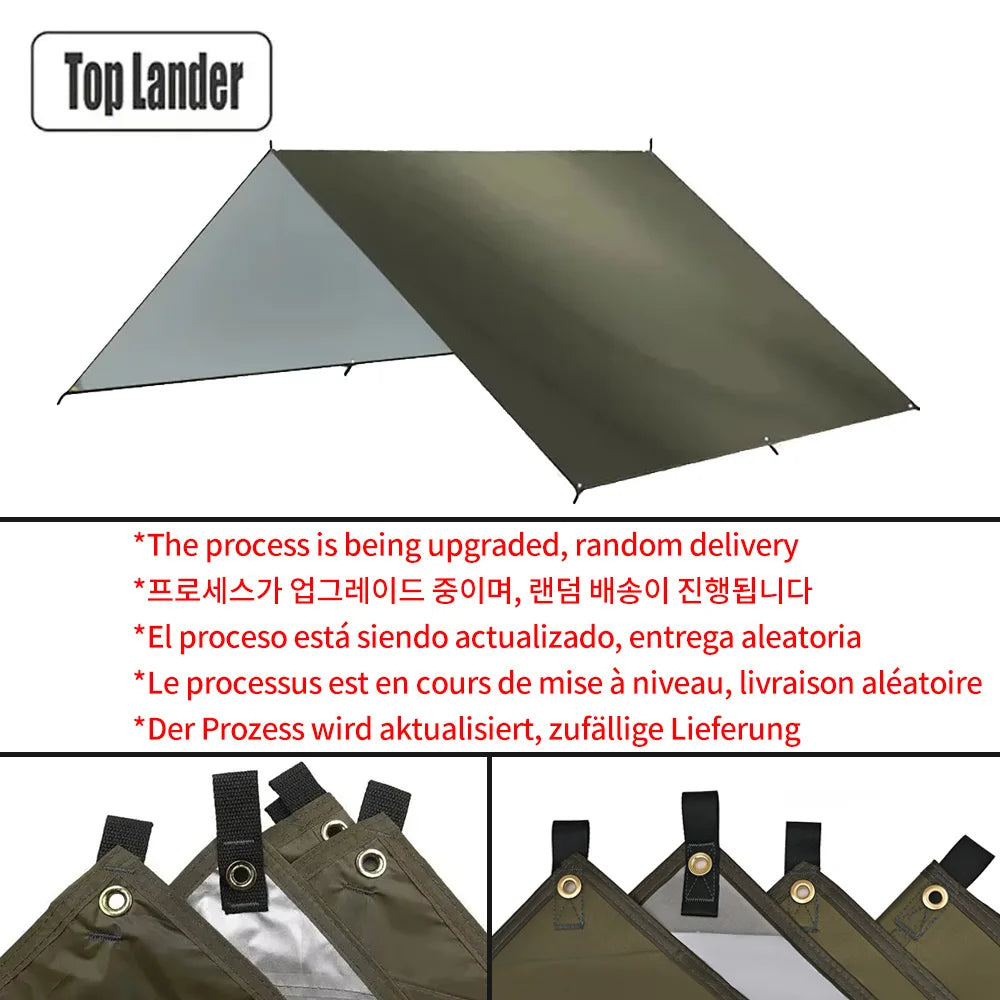 Waterproof Camping Tarp & Sun Shelter