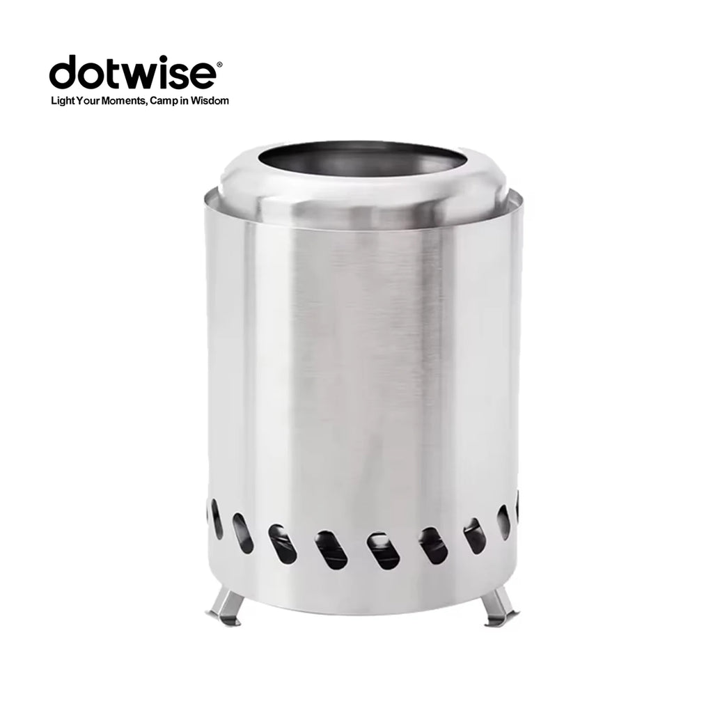Portable Wood Burning Camp Stove — Smokeless