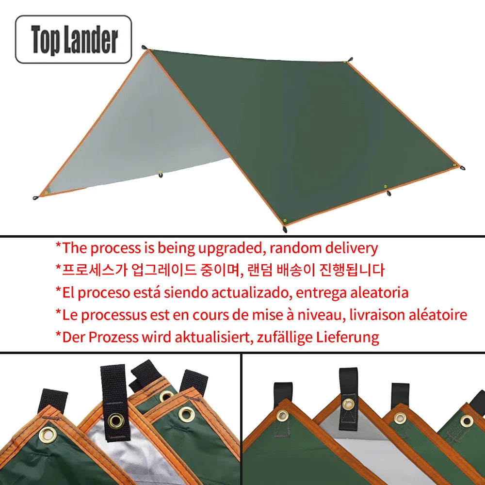 Waterproof Camping Tarp & Sun Shelter
