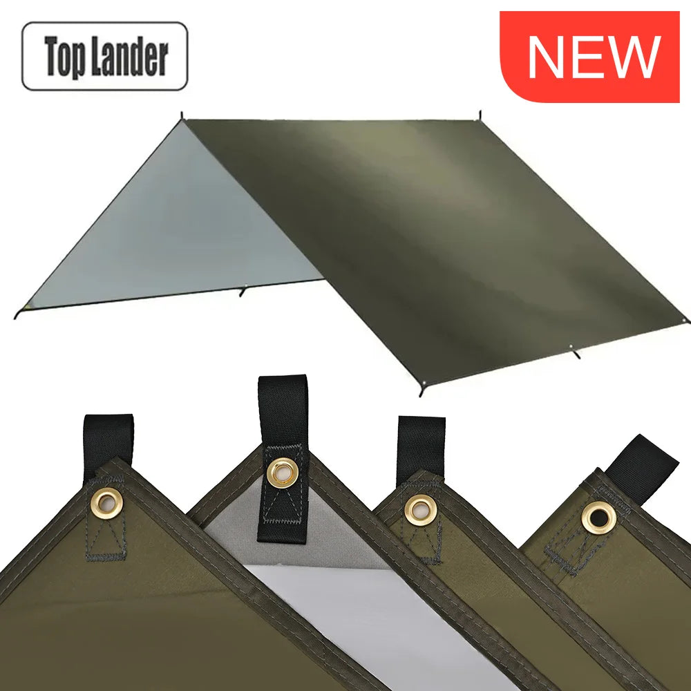 Waterproof Camping Tarp & Sun Shelter