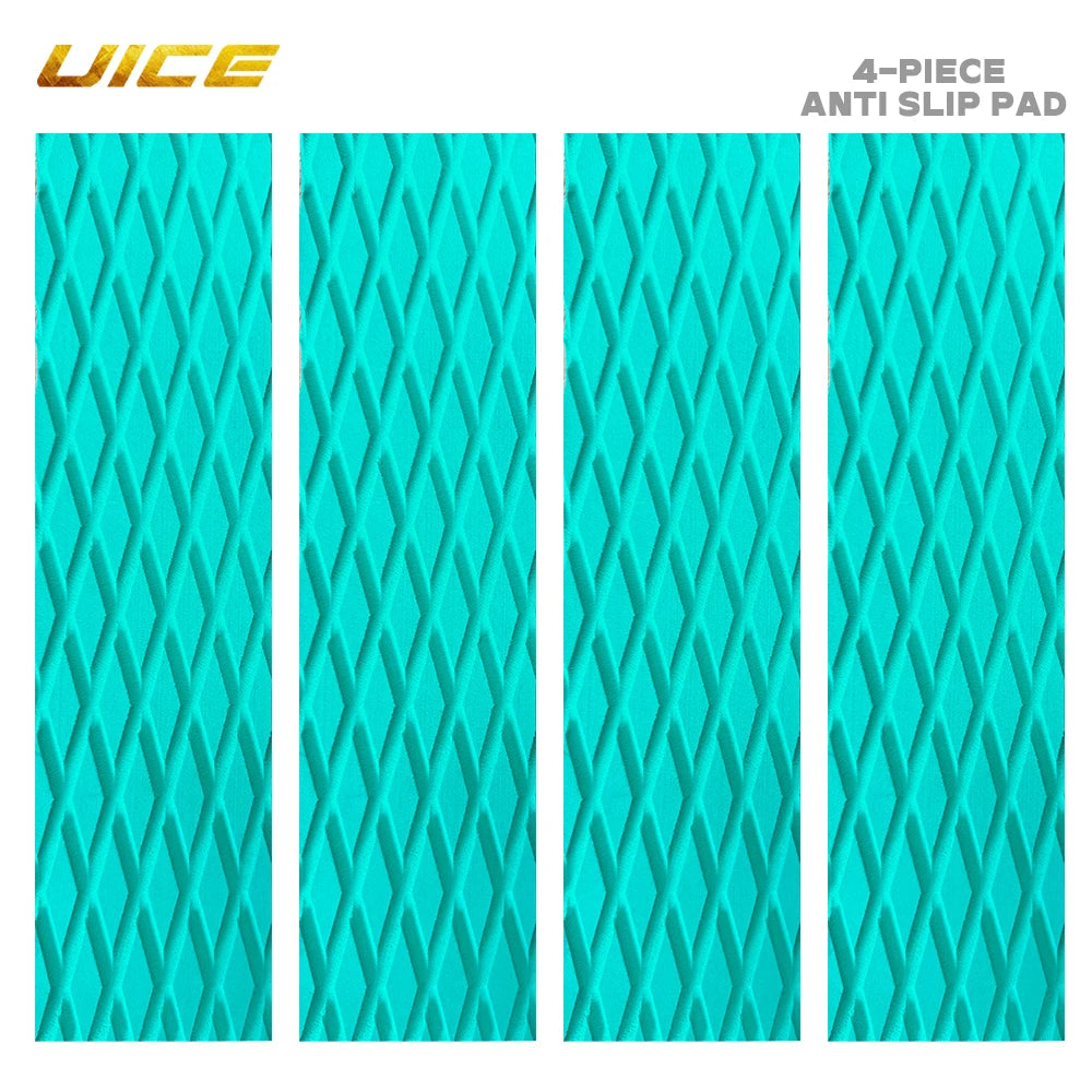 Non-Slip Surf Tail Pads — 4-Piece Set