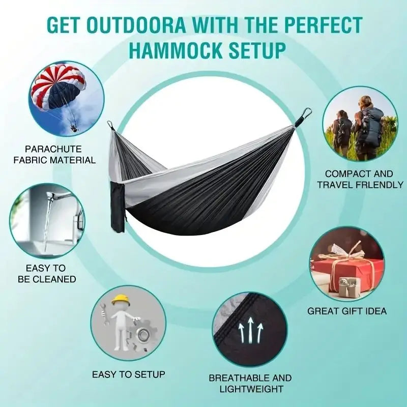 Double Portable Camping Hammock