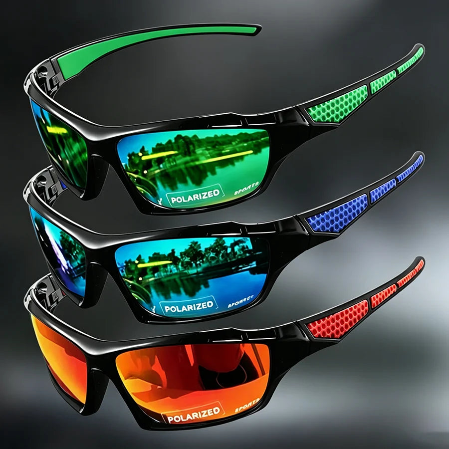 Round Frame Polarized Sunglasses — UV400