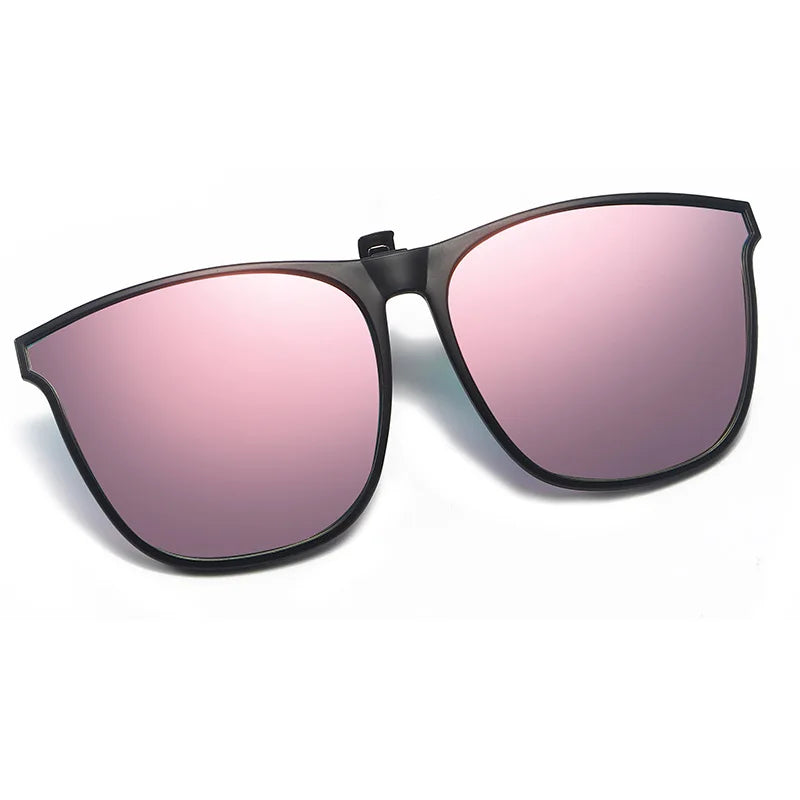 Polarized Clip-On Sunglasses — Night Vision