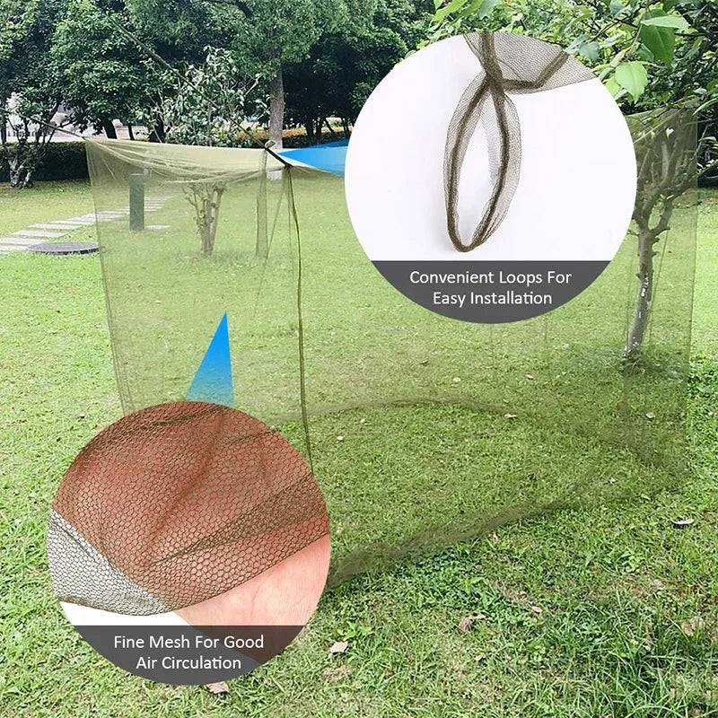 UV Sunshade Mesh Canopy — Camping & Hiking