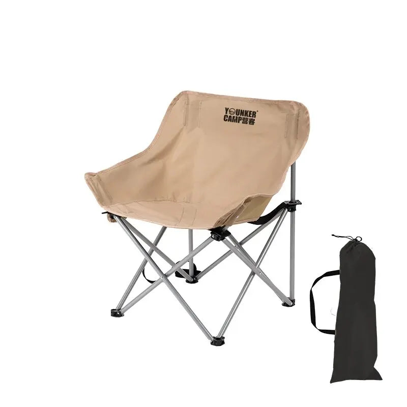 Folding Moon Chair — Lightweight Camp Stool