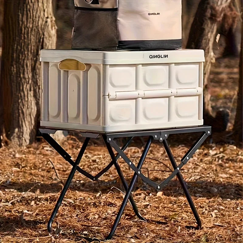 Foldable Stainless Steel Camping Dining Table