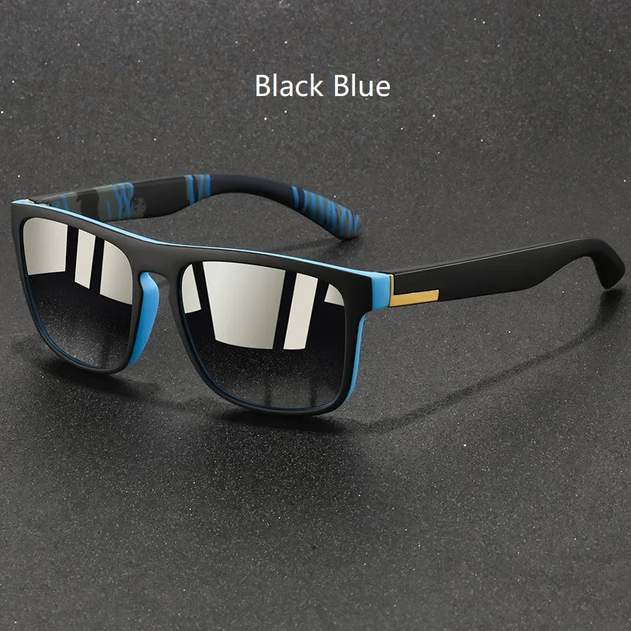 Vintage Square Anti-Glare Sunglasses — UV400