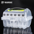 Double-Sided Fishing Tackle Box — 6 Compartments