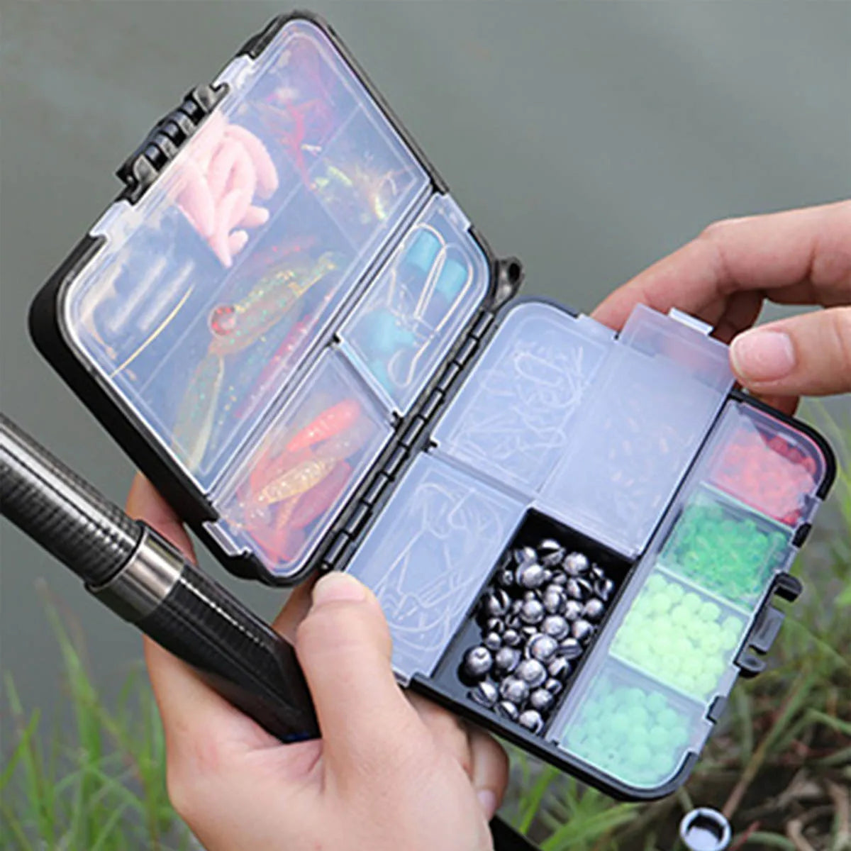 Mini Fly Fishing Tackle Box Organizer