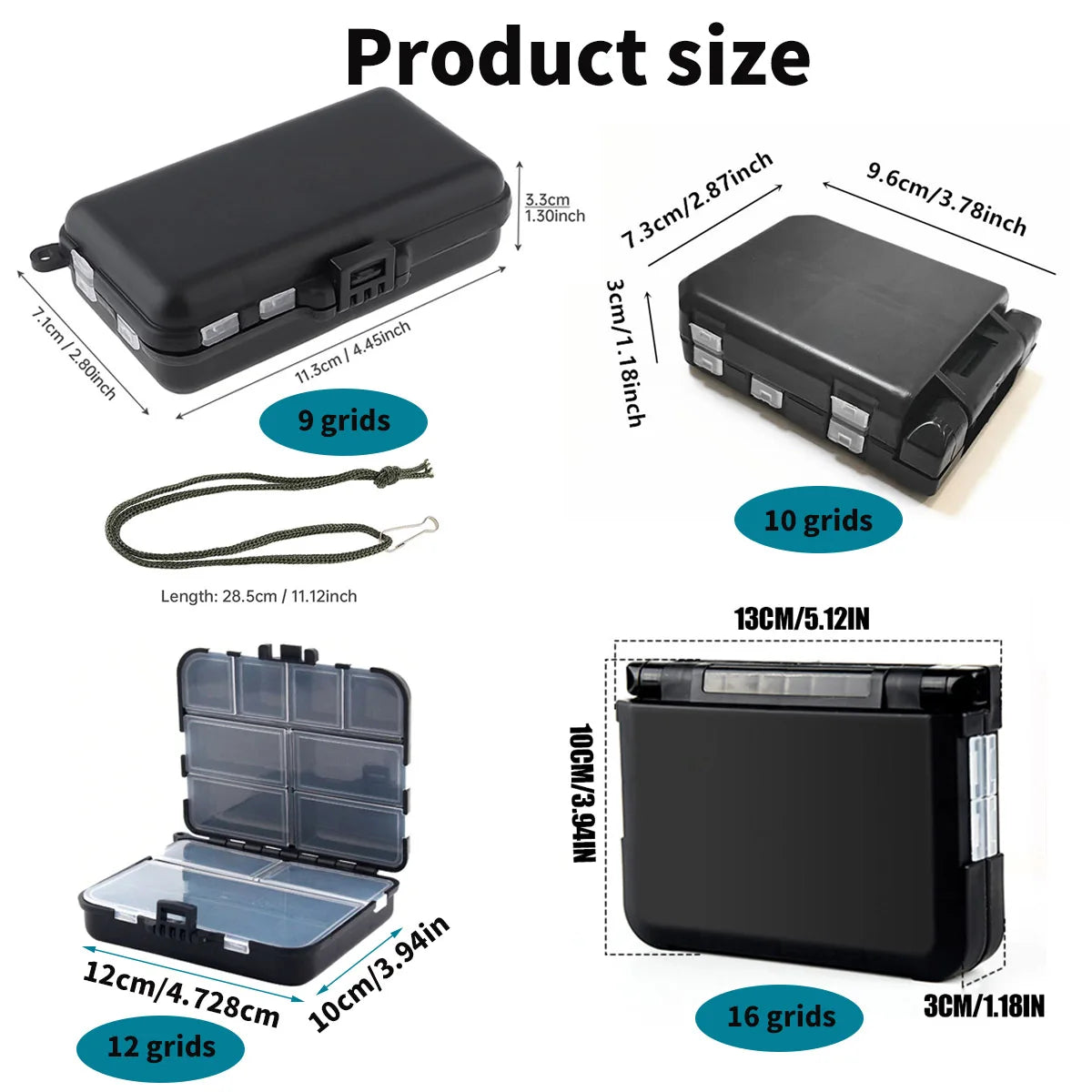 Mini Fly Fishing Tackle Box Organizer