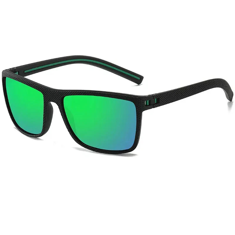Square Polarized Sunglasses — Lightweight Frame