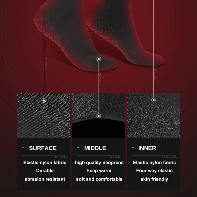 Neoprene Wetsuit Booties — Diving & Surf