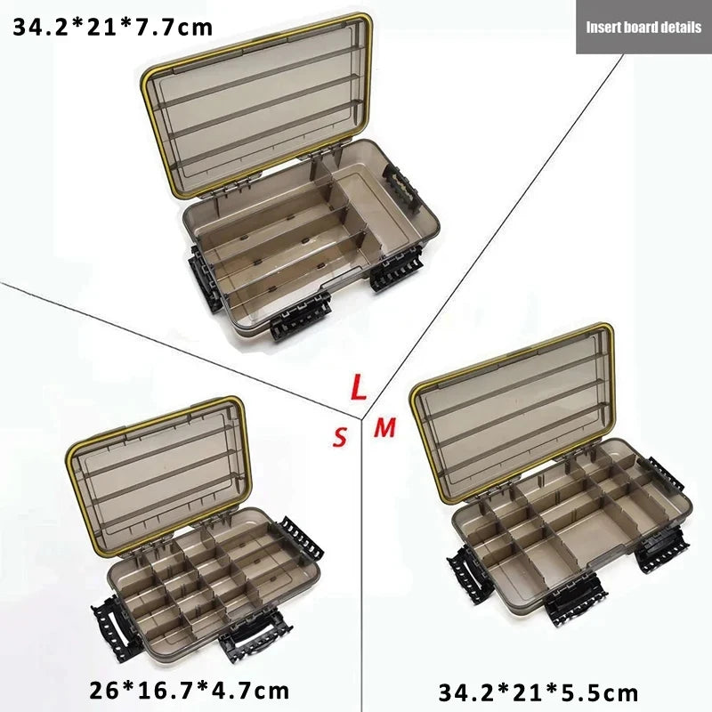 Large Waterproof Fishing Tackle & Bait Box
