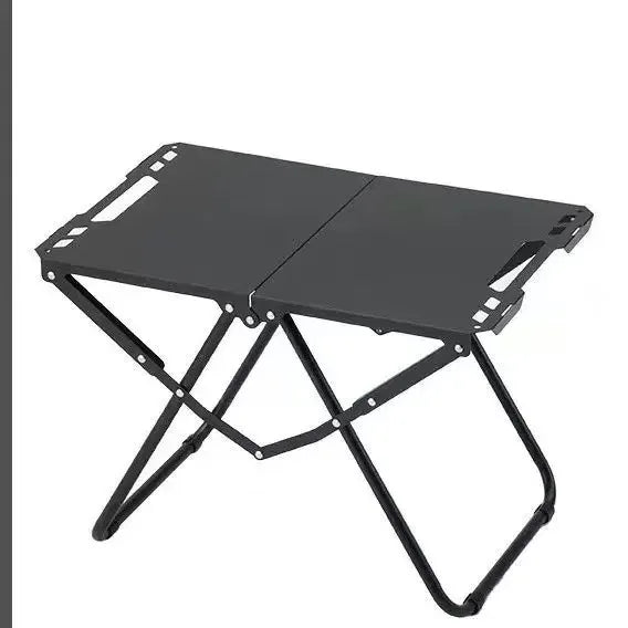 Foldable Stainless Steel Camping Dining Table