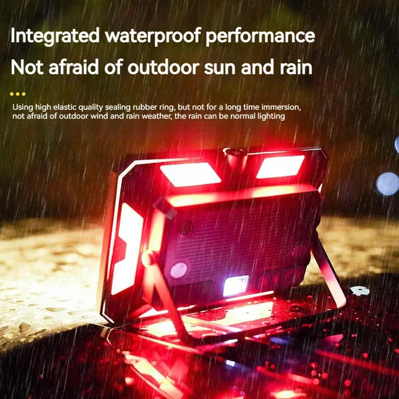 High-Power Rechargeable LED Camping Spotlight