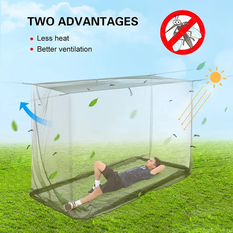 UV Sunshade Mesh Canopy — Camping & Hiking