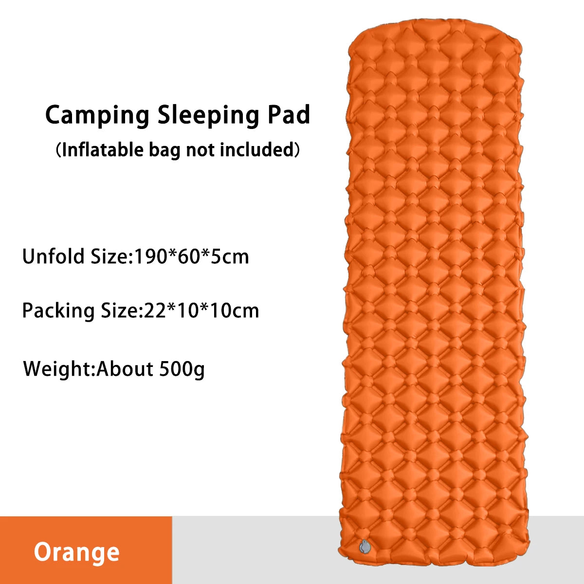 Camping Inflatable Sleeping Pad & Air Mat
