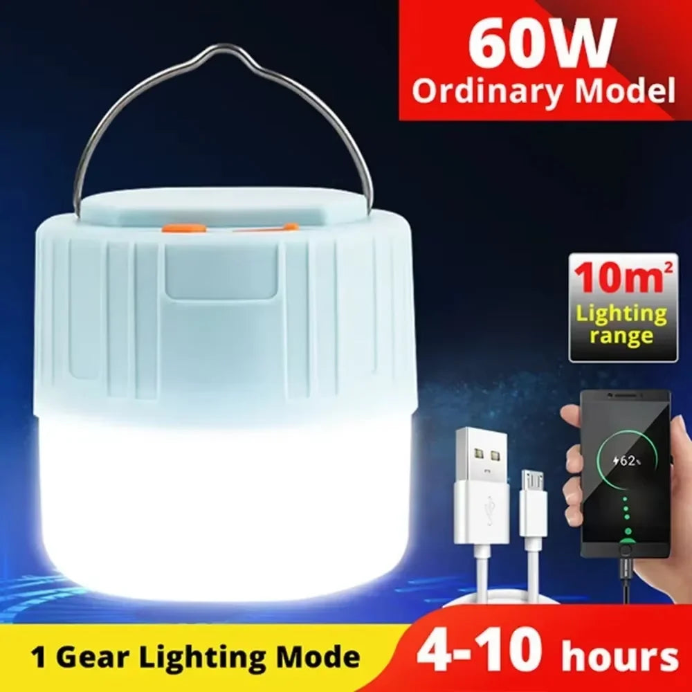 Rechargeable LED Camping Lantern & Flashlight
