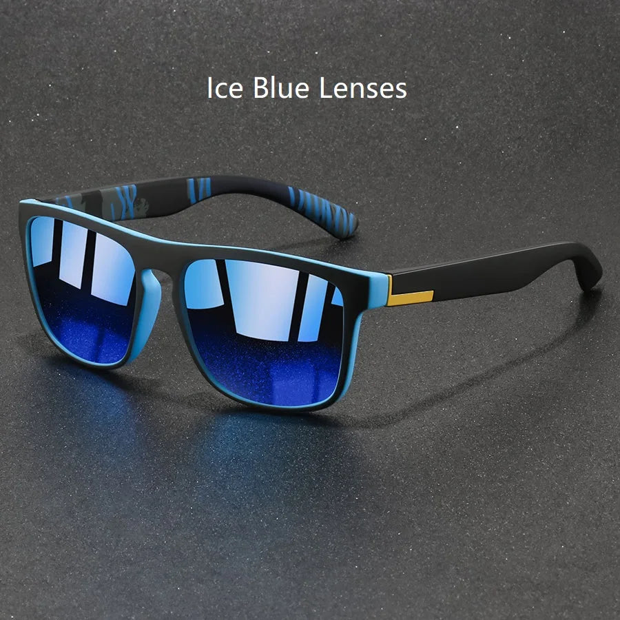 Vintage Square Anti-Glare Sunglasses — UV400