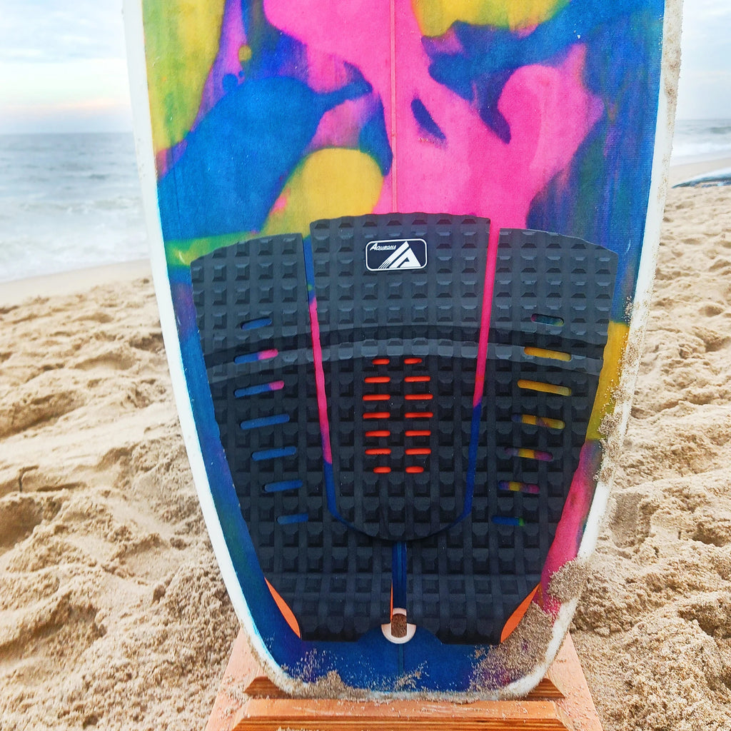 3-Piece EVA Surfboard Traction Pads with Kicker