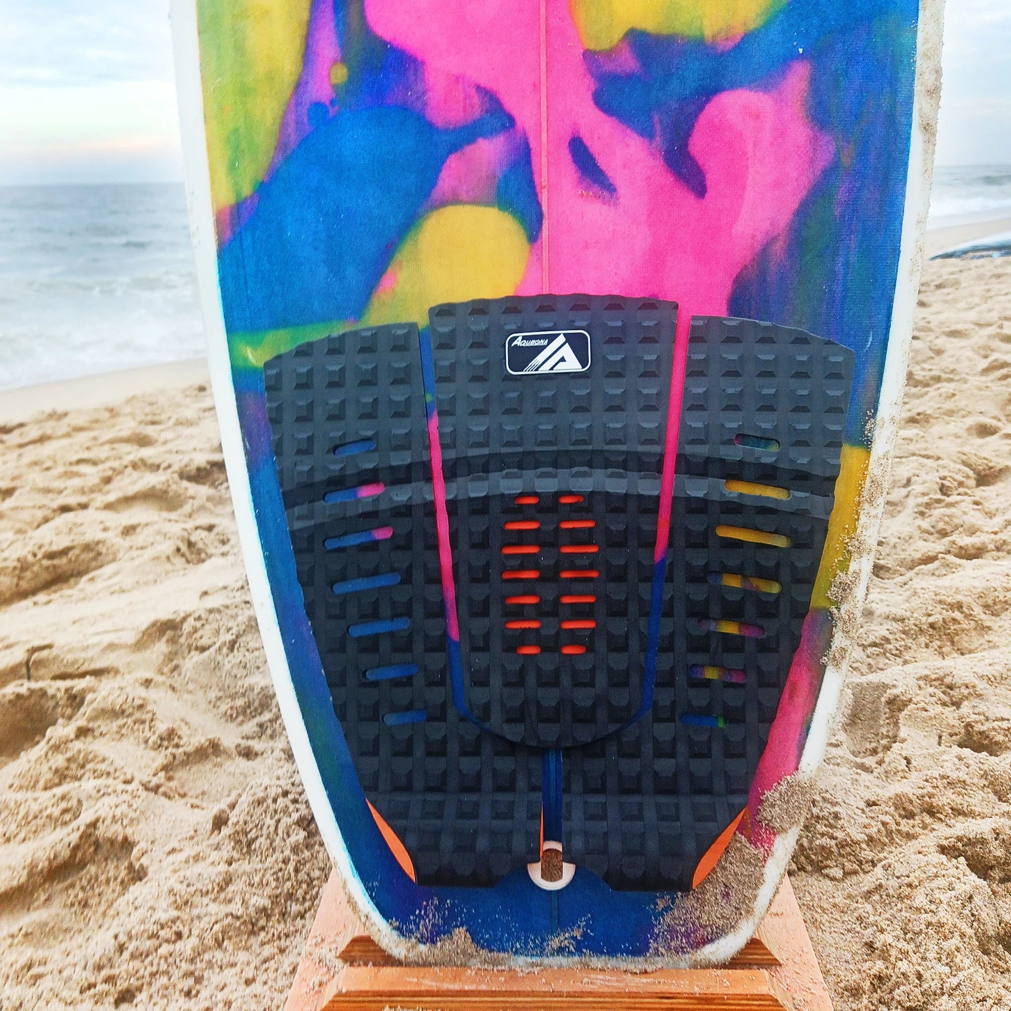 3-Piece EVA Surfboard Traction Pads with Kicker