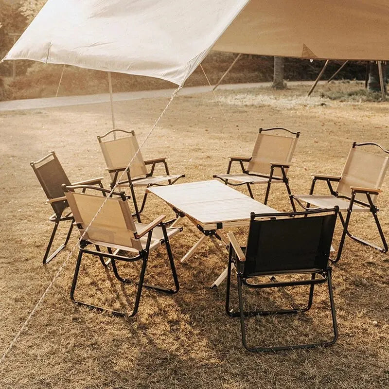 Portable Aluminum Folding Camp Chair