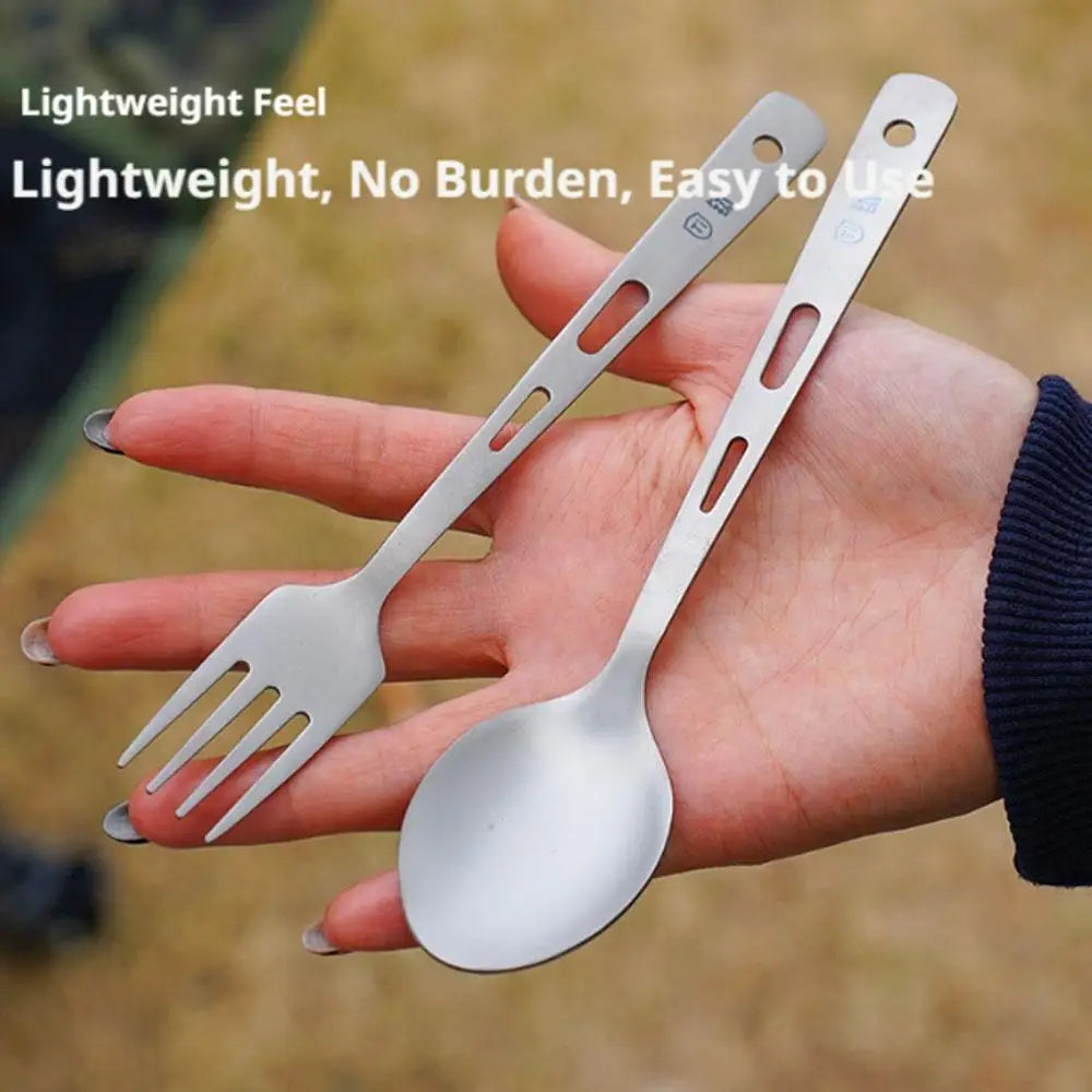 Camping Cutlery Set with Chopsticks — Lightweight