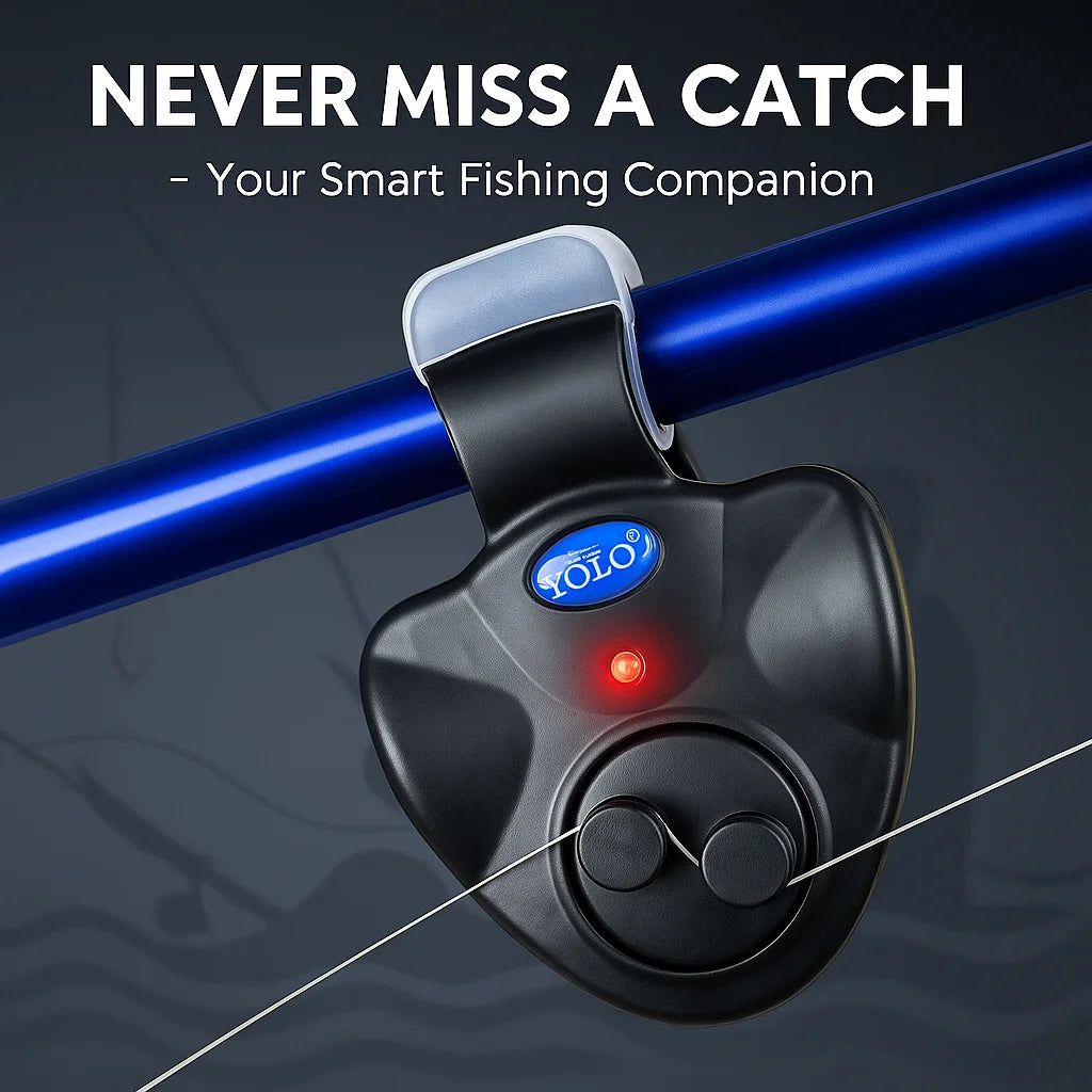 Electronic Fishing Bite Alarm with Siren