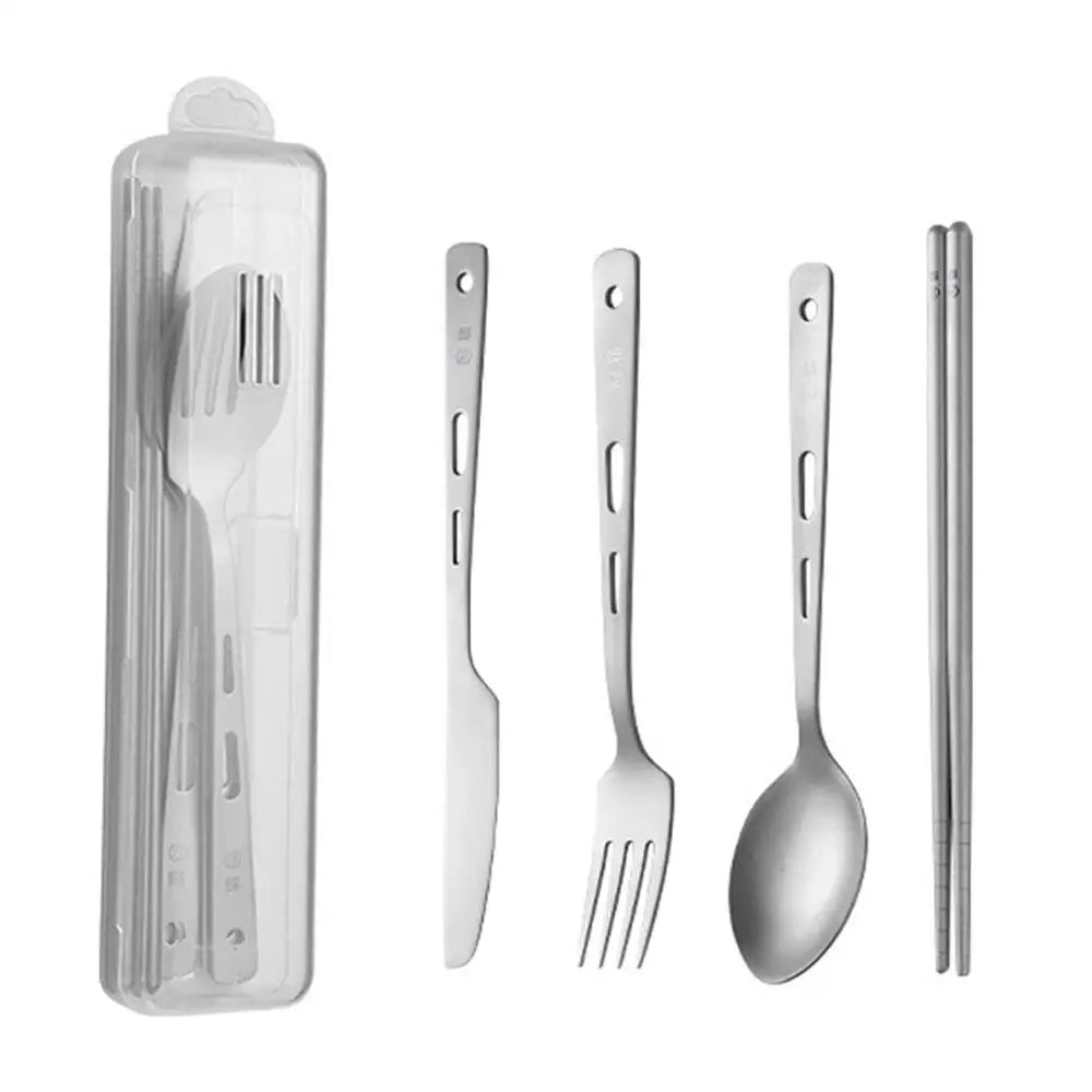Camping Cutlery Set with Chopsticks — Lightweight