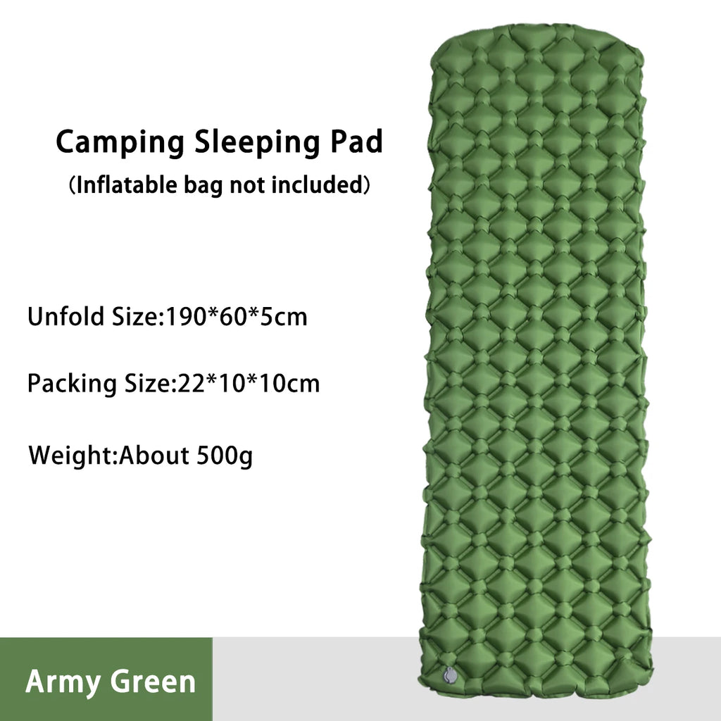Camping Inflatable Sleeping Pad & Air Mat