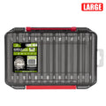 Double-Sided Fishing Tackle Box — 14 Compartments