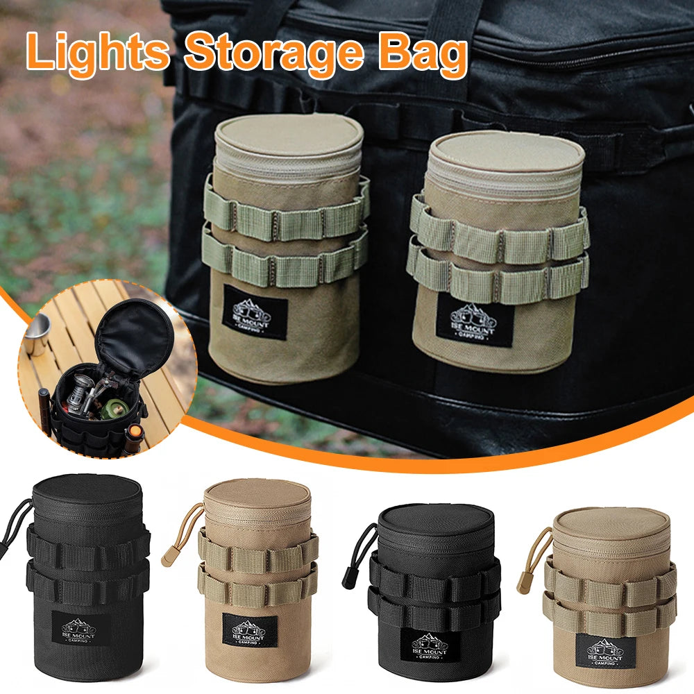 Camping Gear Storage Bag with Hanging Hooks